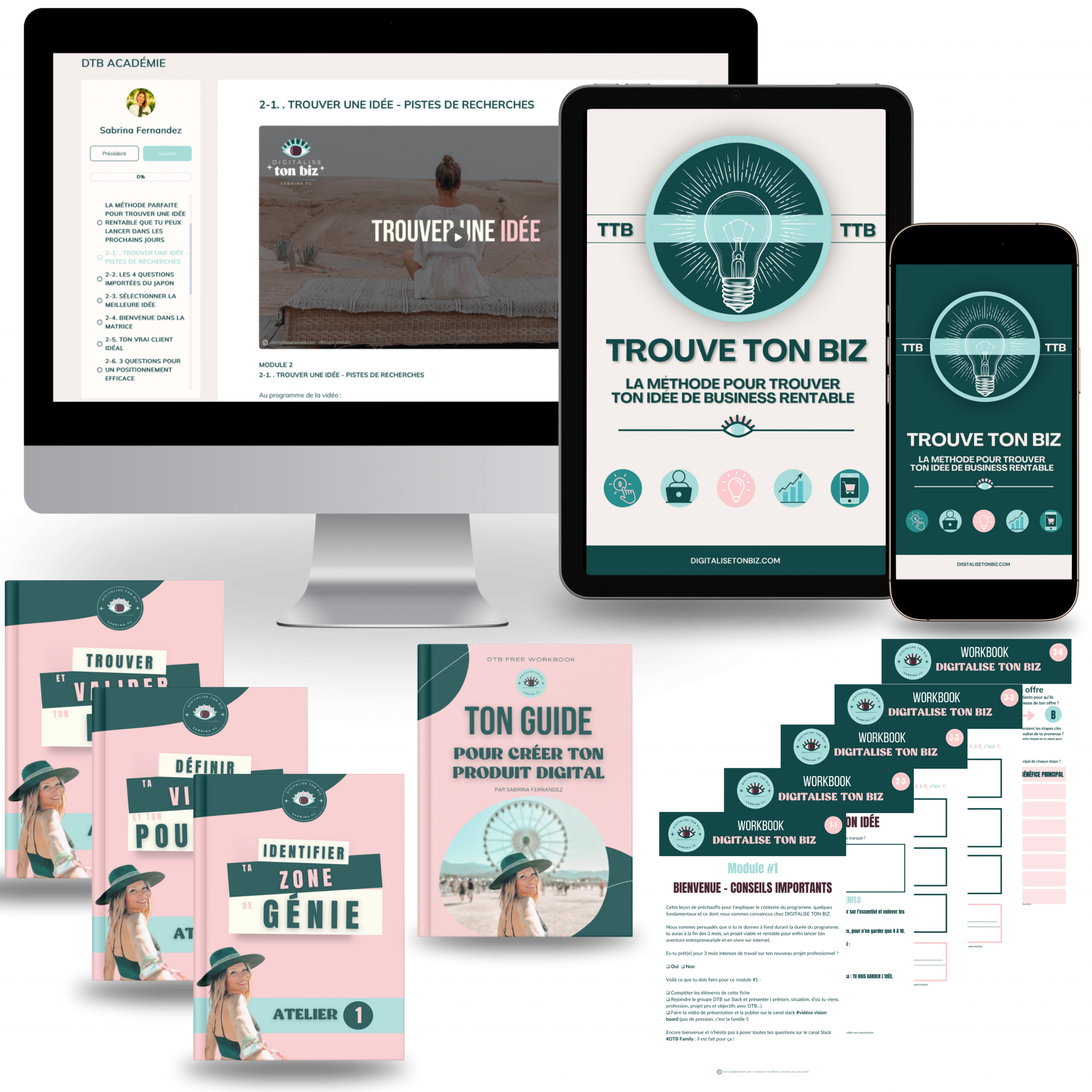 Mockup Trouve ton biz